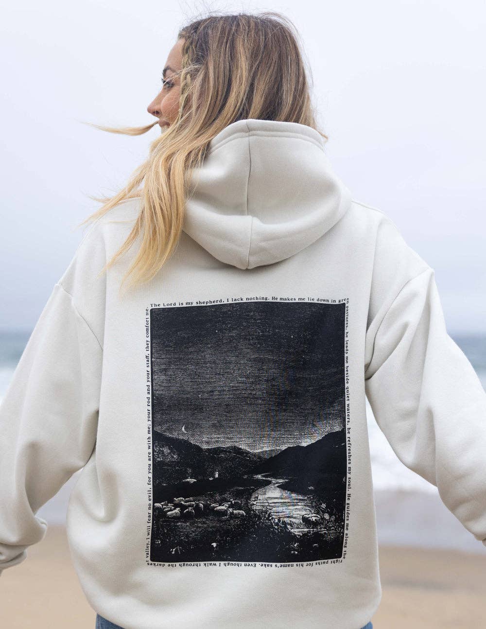 Psalm 23 Unisex Hoodie - Grace + Diane