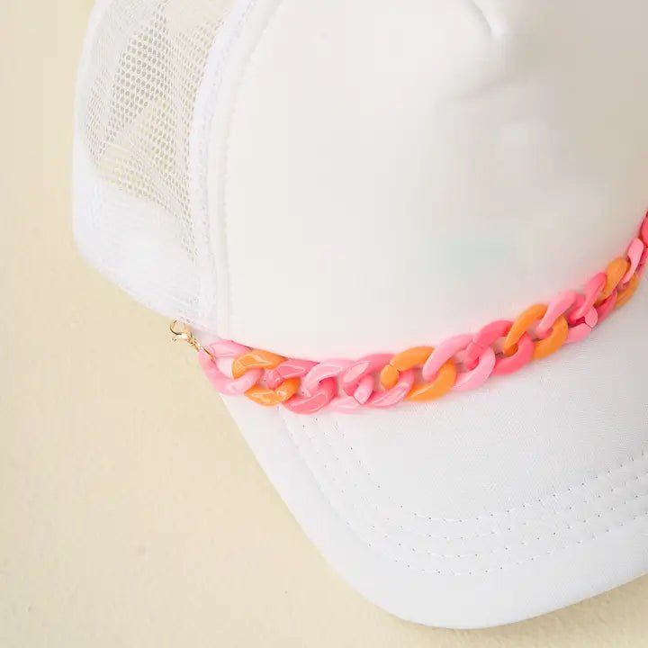 
                  
                    Trucker Hat Chain - Grace + Diane
                  
                
