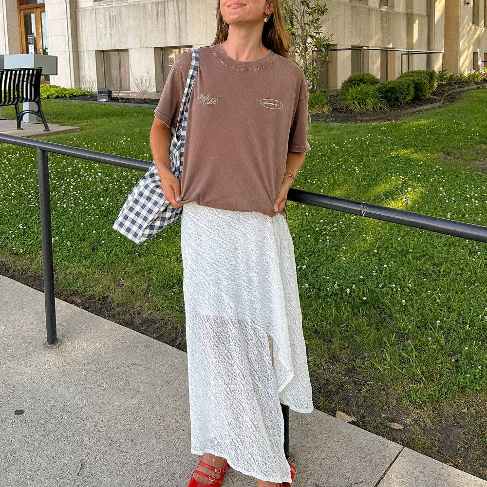 
                  
                    Walk by Faith Unisex Tee - Grace + Diane
                  
                