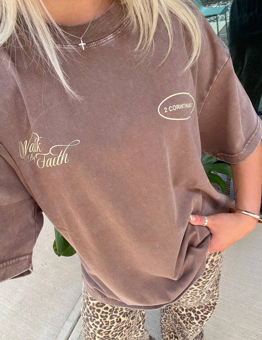 Walk by Faith Unisex Tee - Grace + Diane