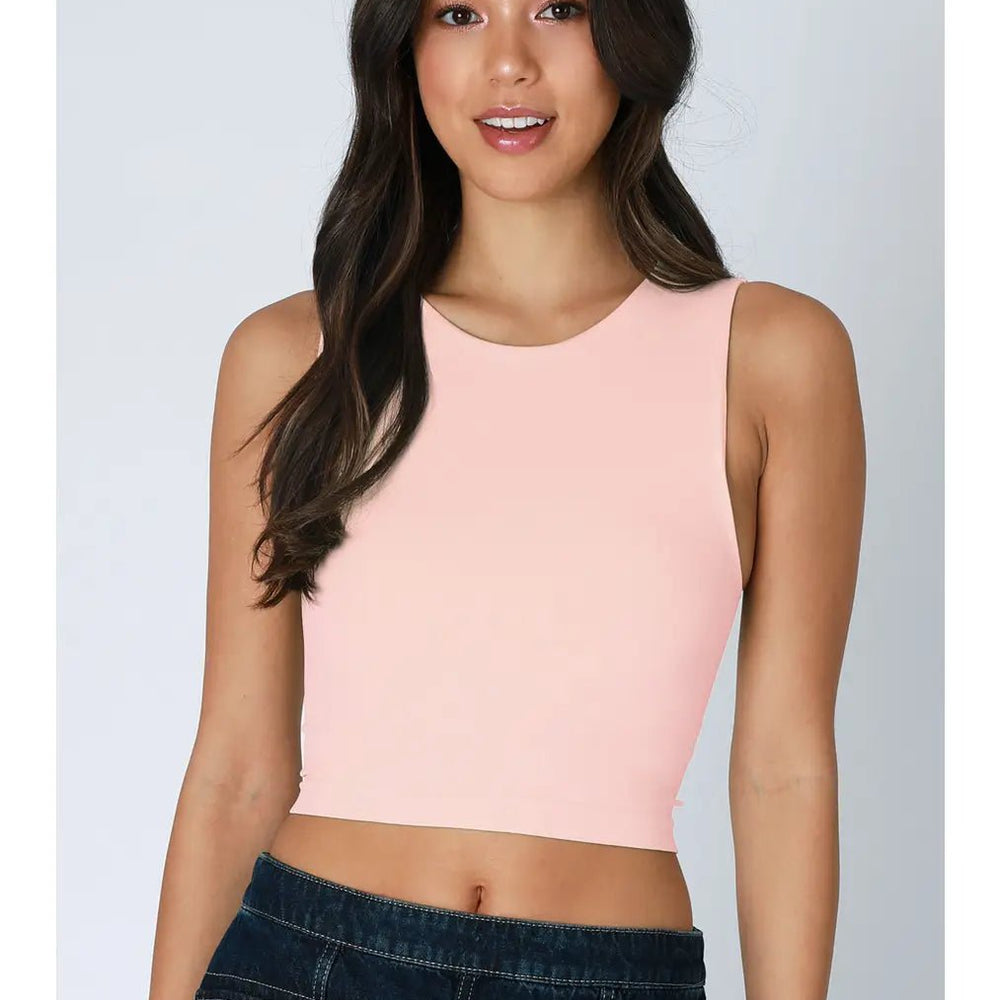 Clean Line Tank - Crew Neck - Grace + Diane