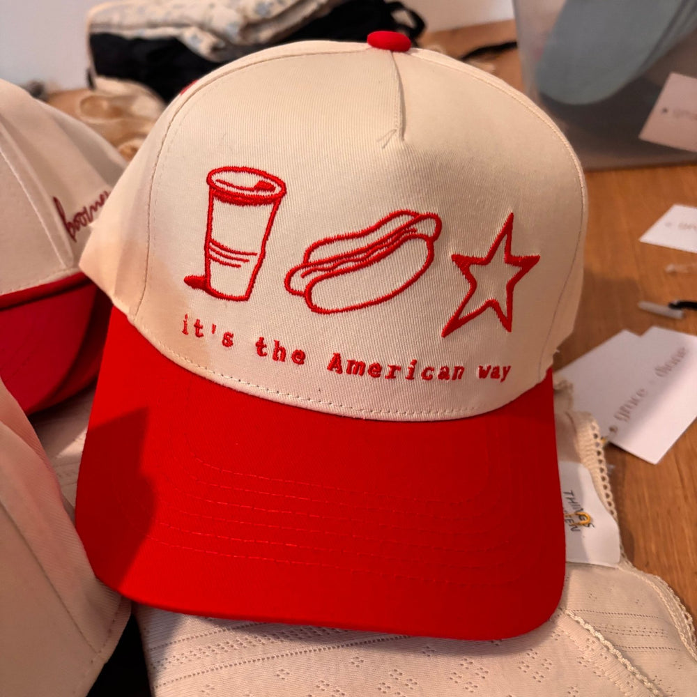 American Way Hat - Grace + Diane