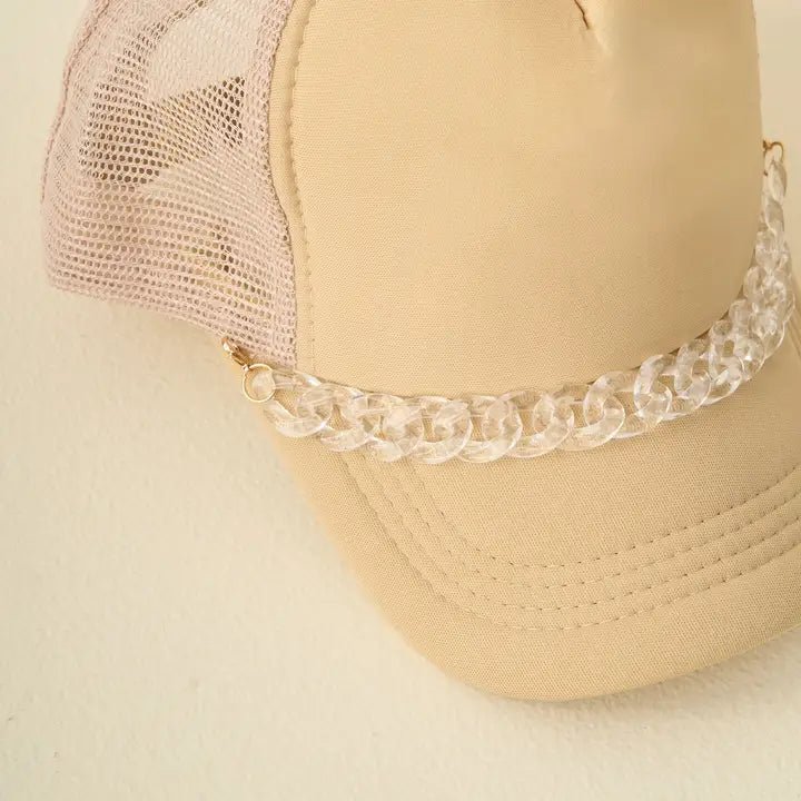 
                  
                    Trucker Hat Chain - Grace + Diane
                  
                