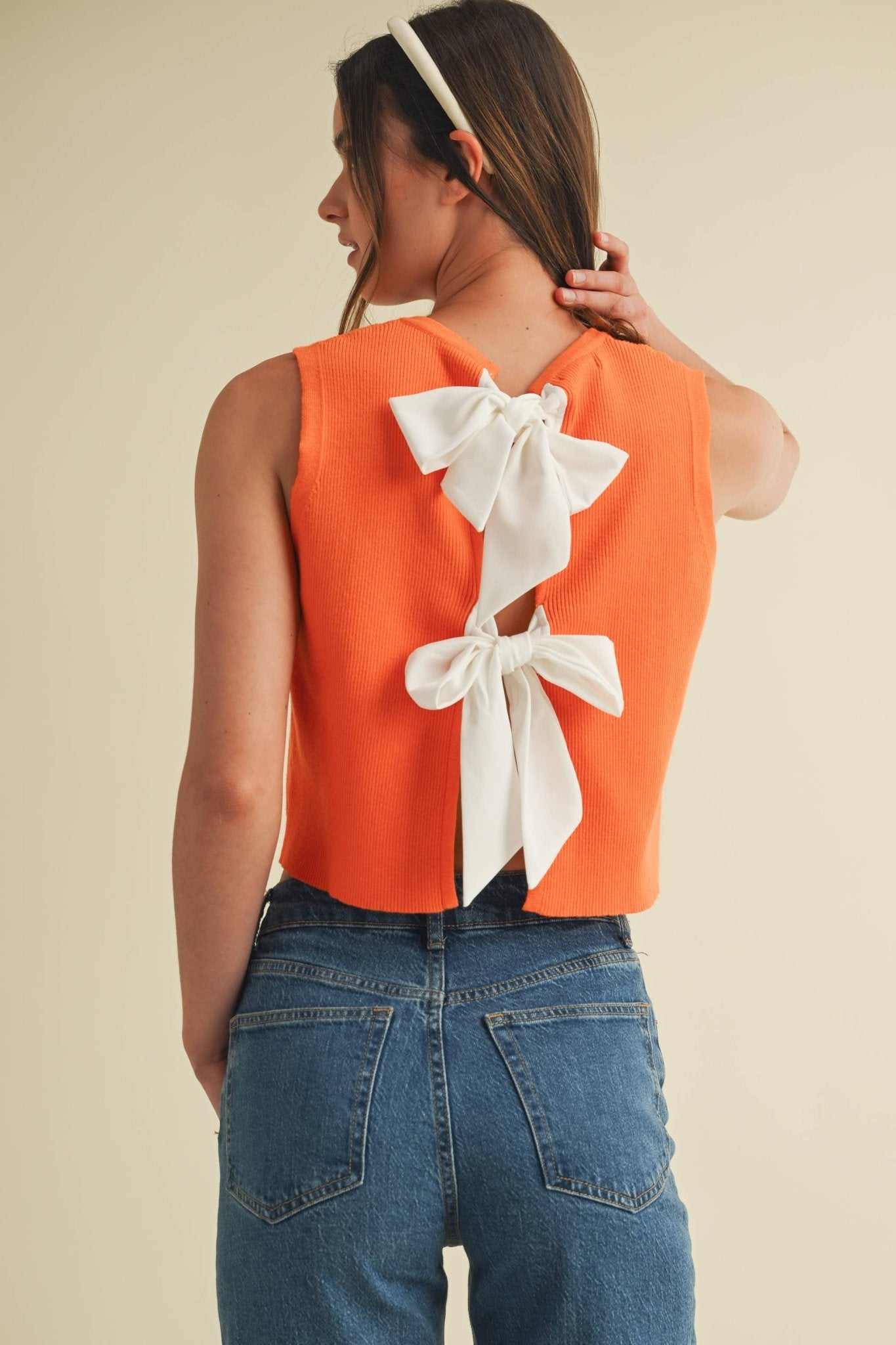 Back Bow Top - Grace + Diane
