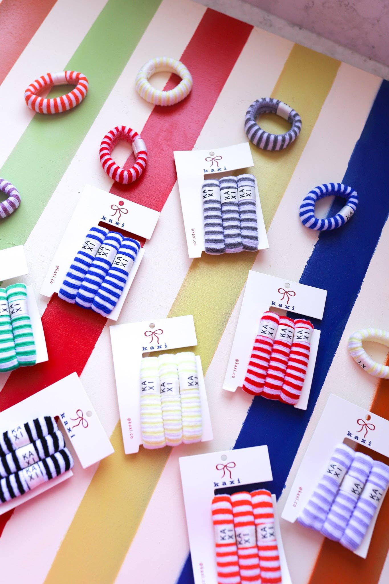STRIPED KAXI HIGH INTENSI'TIES' (PACK OF 3) - Grace + Diane